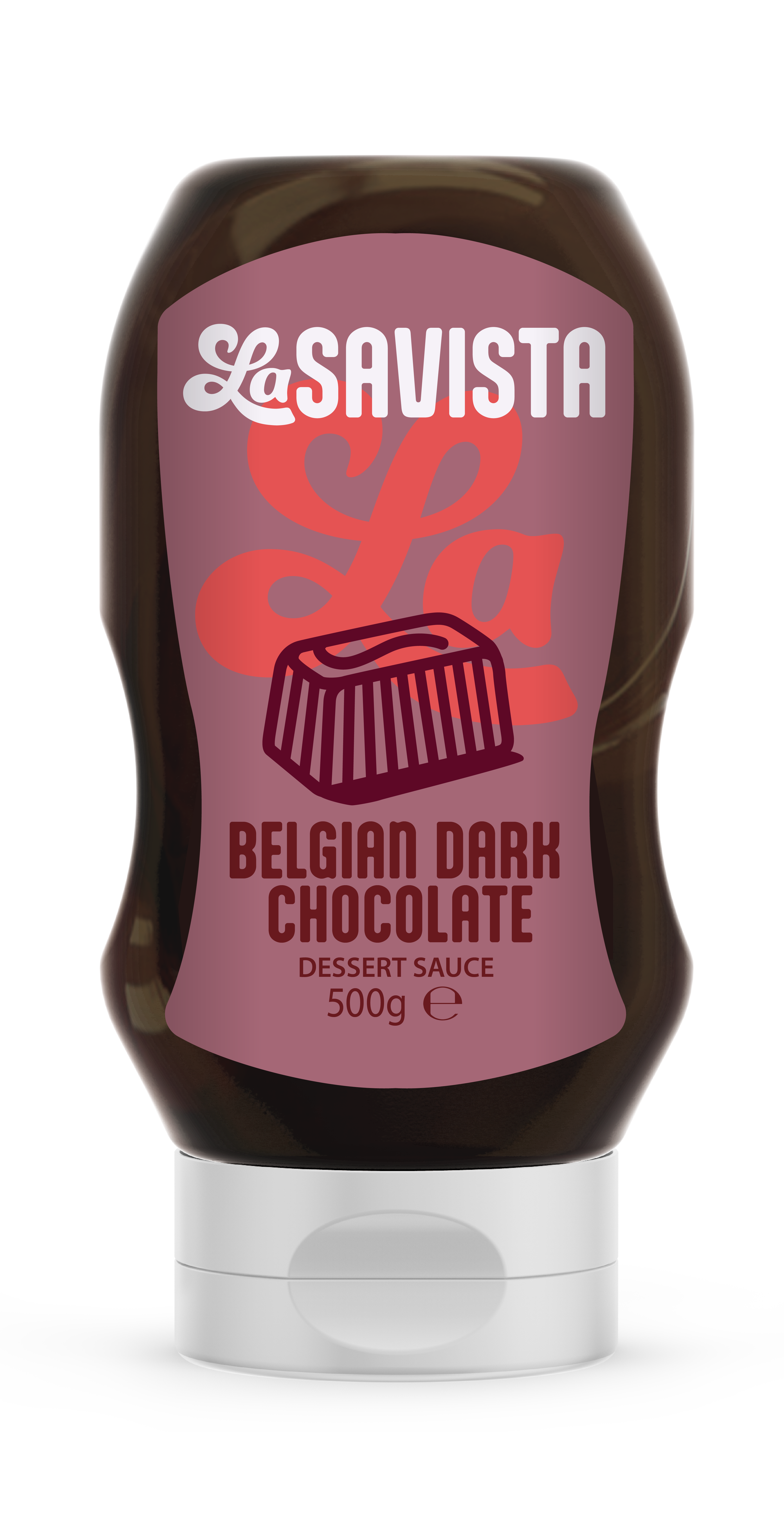 LaSavista - Belgian Dark Chocolate Dessert Sauce