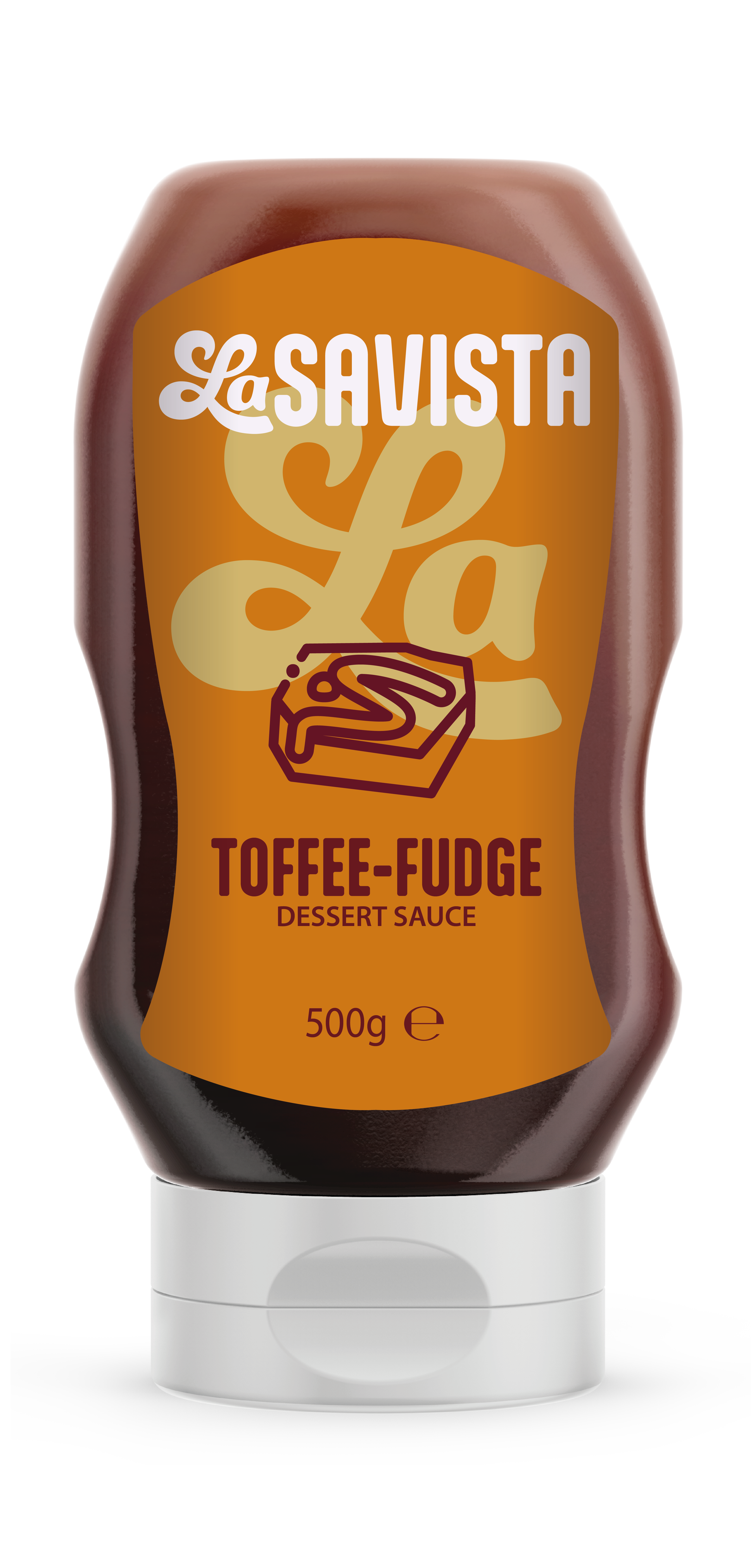 LaSavista Toffee-Fudge Dessert Sauce
