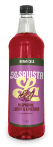 LaSavista Raspberry, Lemon & Lavender Botanical Syrup